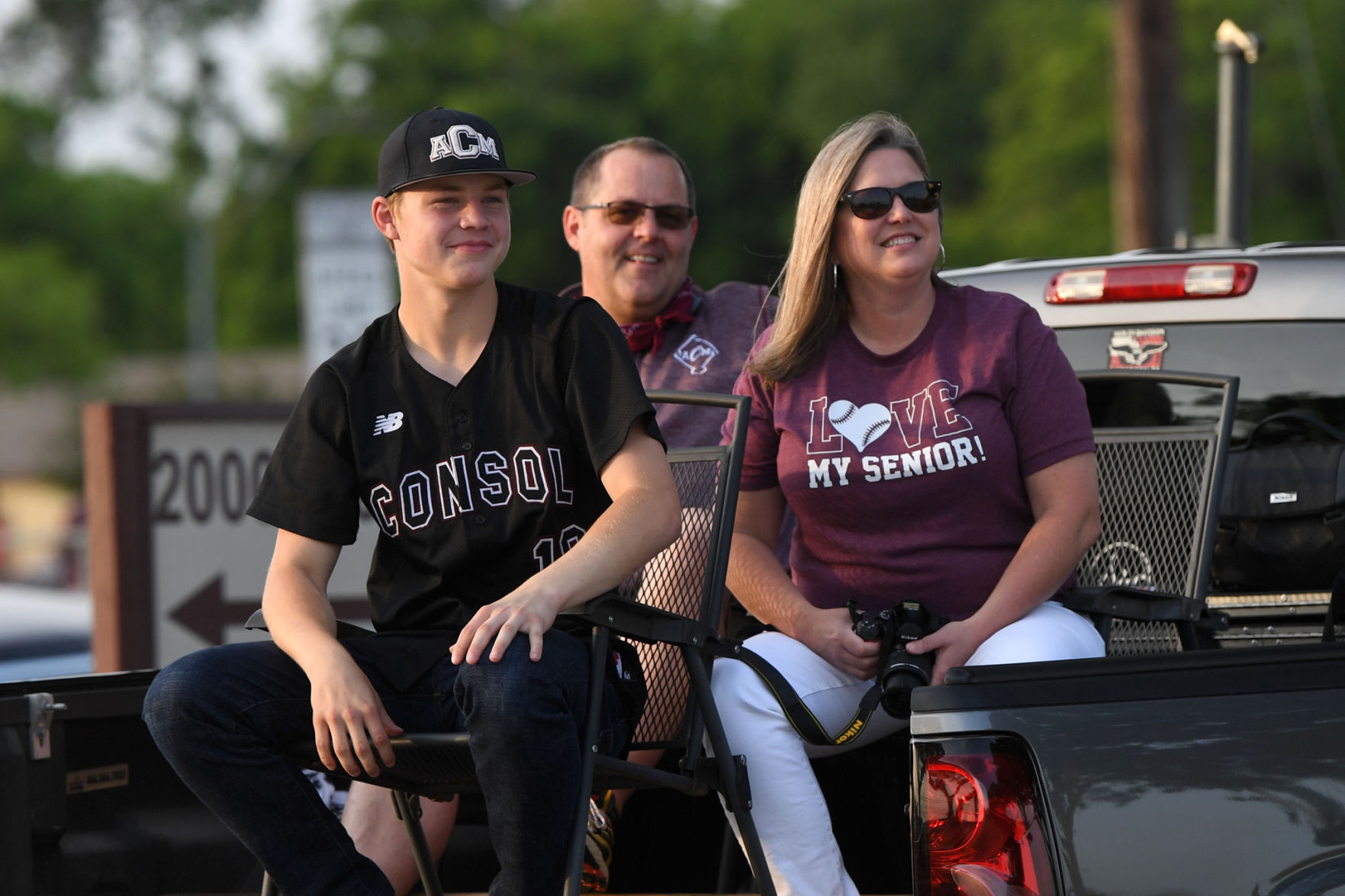 A&M Consolidated baseball Senior Night